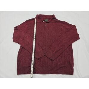 david taylor polo shirt Mens Large (4a)